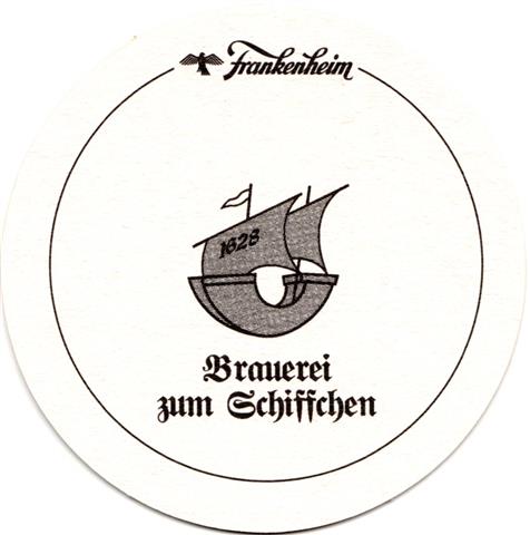 düsseldorf d-nw franken schiff 4b (rund215-o frankenheim-schwarz) 